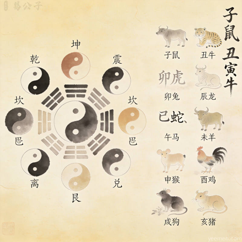 属猴火炼真金，展示申猴五行属金与丙火的关系，火炼真金传统文化命理