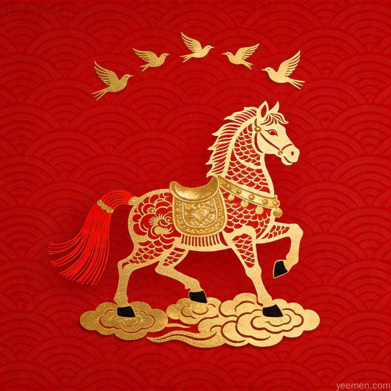 生肖配对图：姻缘与事业关系