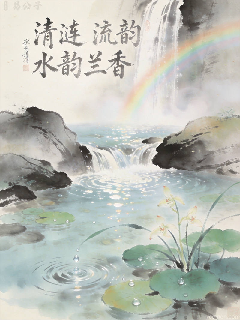 用水相关的文雅字给孩子起名，好听又有文化内涵