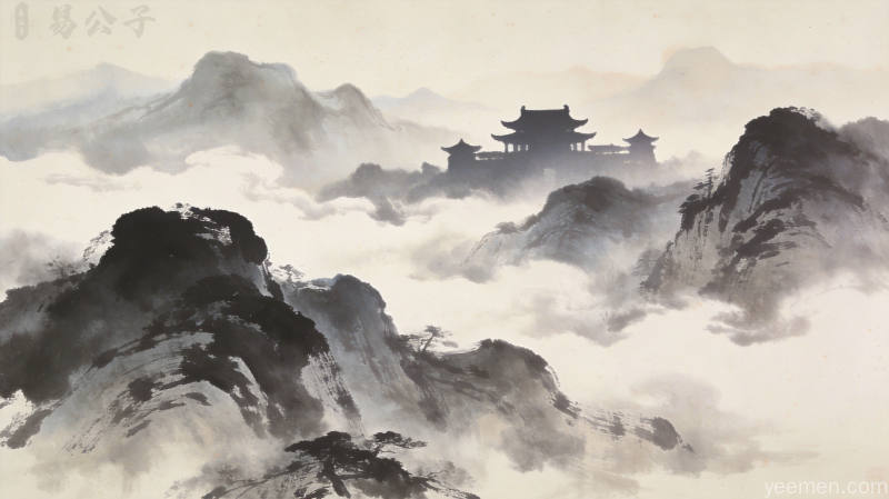 属羊人未来十年运势解析，古籍书页与毛笔元素