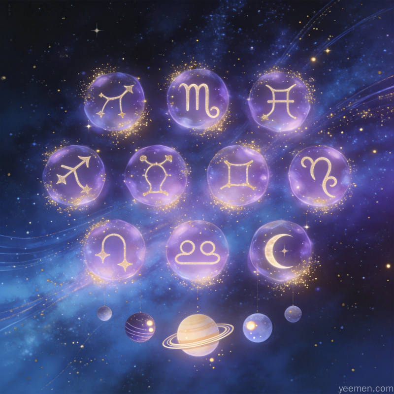 2025年星象大变局：十二星座运势红黑榜完整版