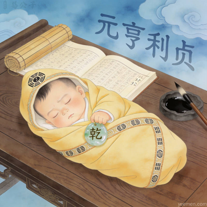 用《易经》给宝宝起名，好听到爆了！配图2