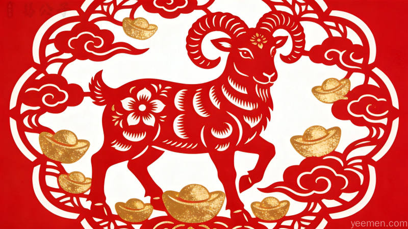 白羊座星空水墨画浪漫神秘