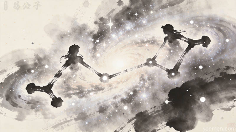 双子座星象图智慧深邃
