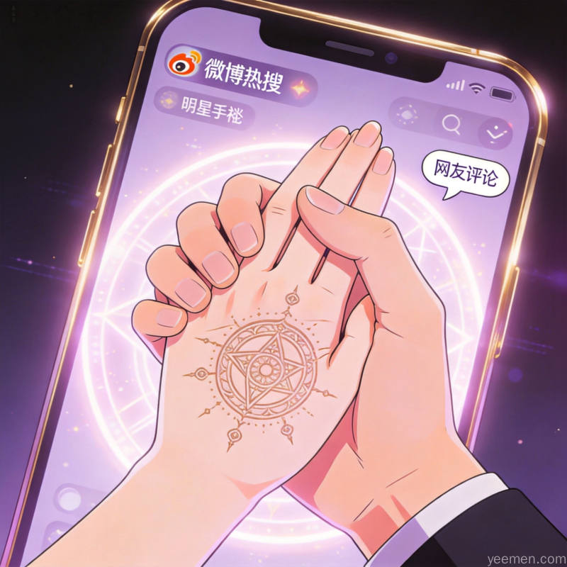 明星官宣与云算命狂欢