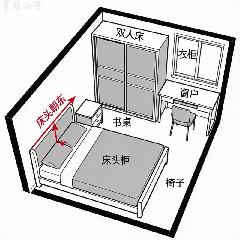 卧室床头朝向有讲究！风水师详解床位摆放的四大要点