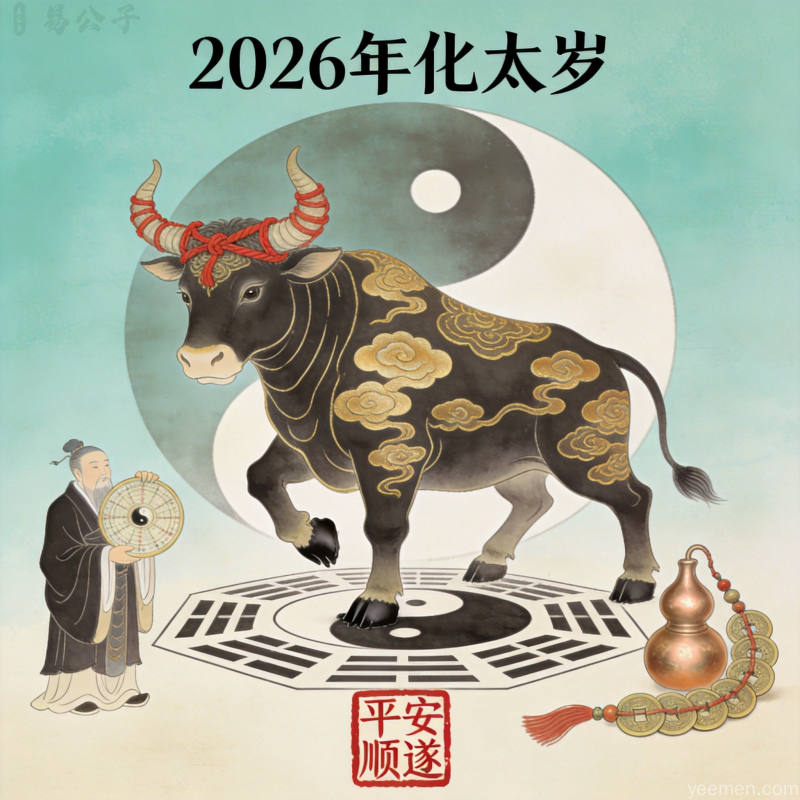 属牛人2026年害太岁全解：丑午相害如何化解小人暗耗