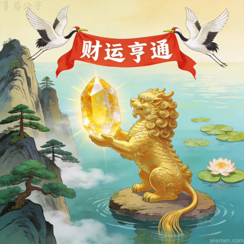 中国传统风水罗盘八卦，神秘悠远氛围