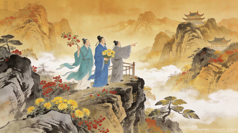 传统节日习俗:重阳登高敬老风尚的古今演变