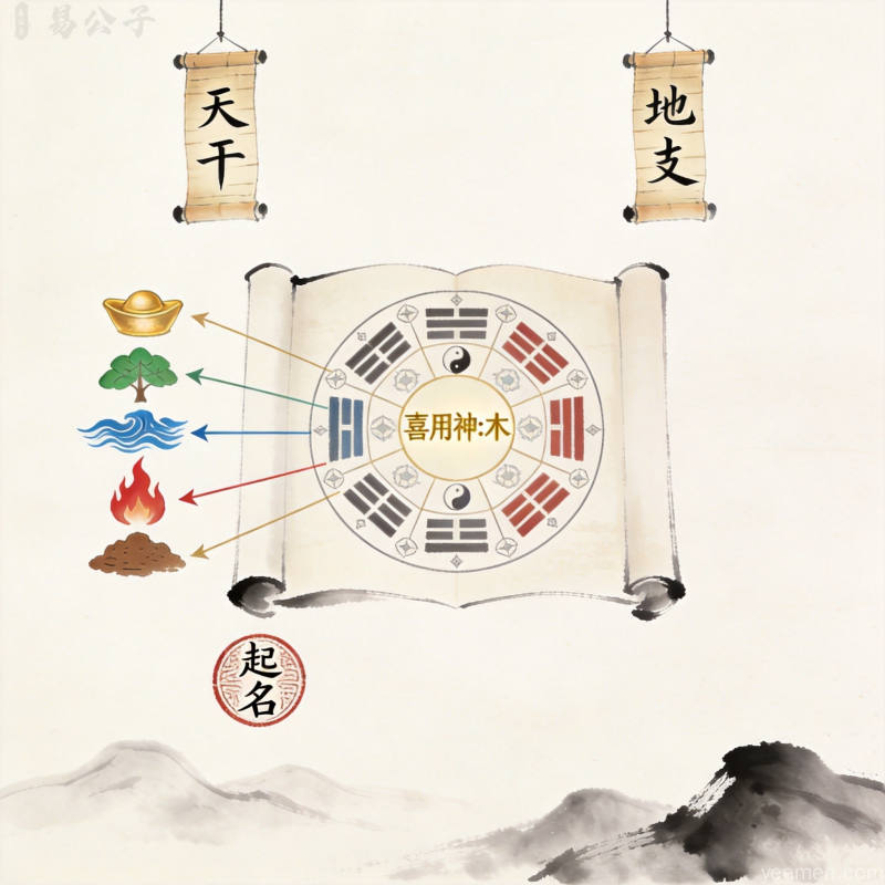 八字五行起名原理