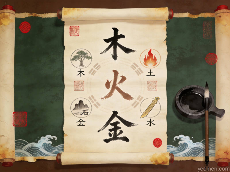 汉字五行属性详解