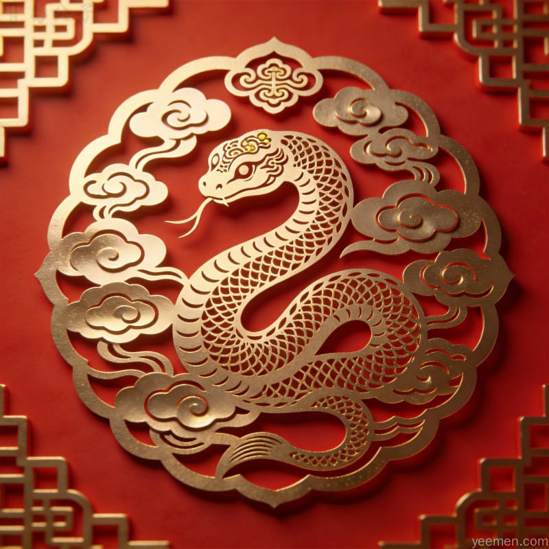 属蛇人事业运势分析,职场贵人相助的意象场景图