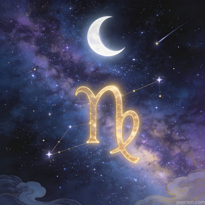 处女座否极泰来:祥云环绕星座图案,寓意往后龙腾万里好运连连