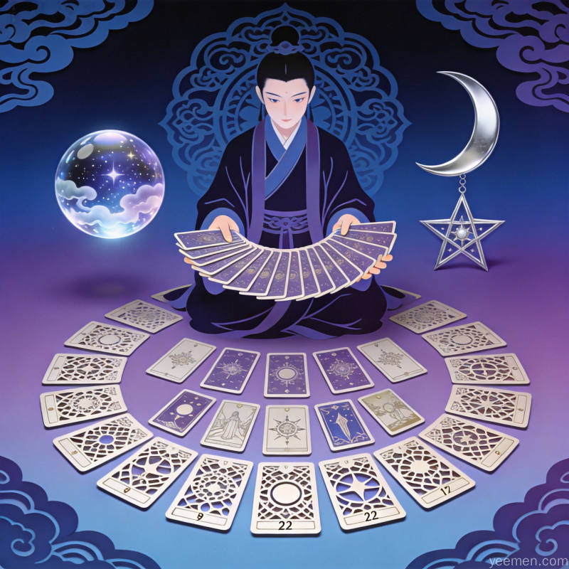 塔罗占卜入门指南:七十八张牌的宇宙密码与实用牌阵详解