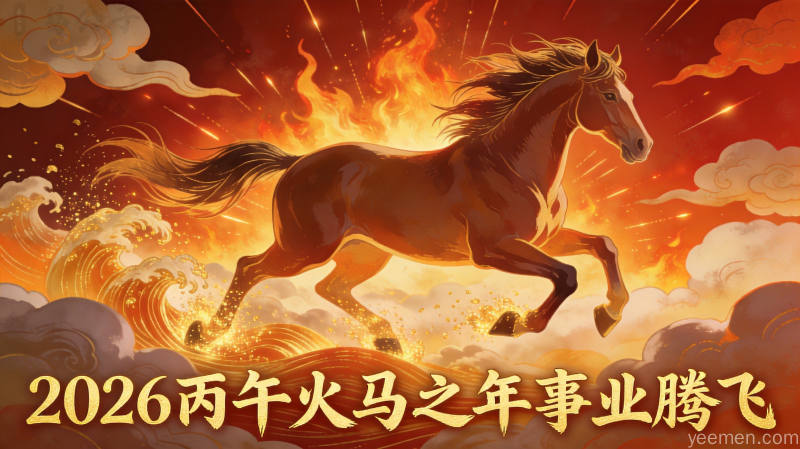 属马人2026丙午年运势全解析:火马奔腾之年,这些变化将影响你一整年