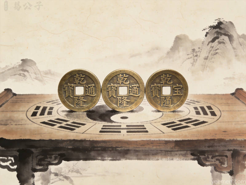 六爻铜钱起卦完整指南：从摇卦到本卦生成