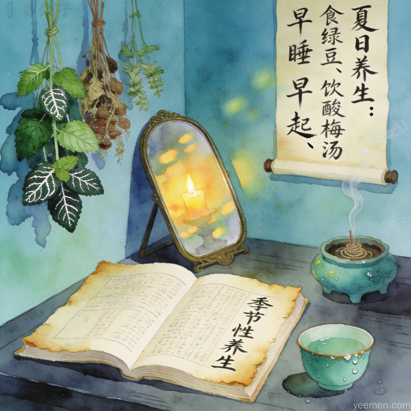 夏季养生典籍与传统智慧