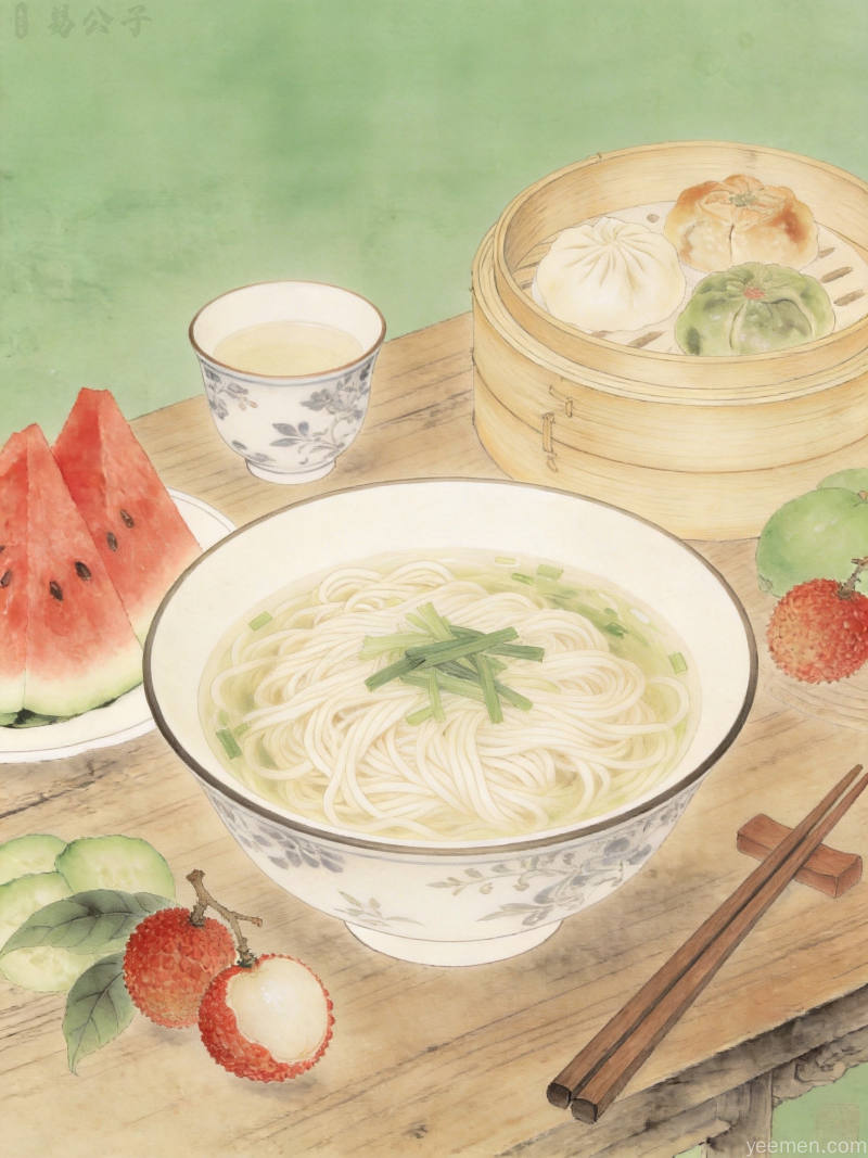 传统伏日饮食习俗与夏日美食