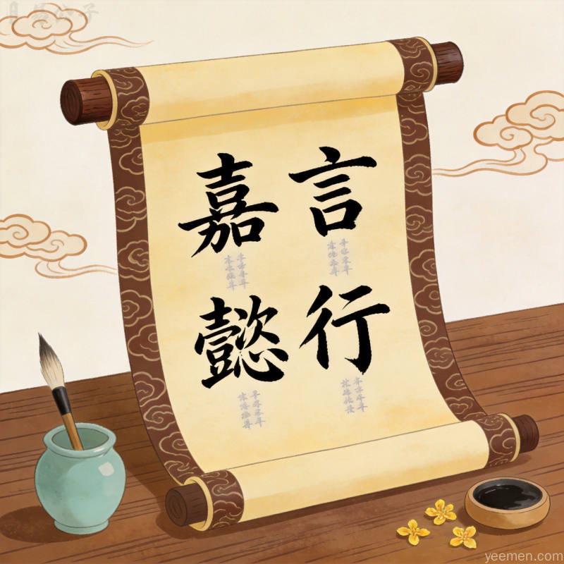 2026丙午马年宝宝起名技巧：古风卷轴上的汉字书写