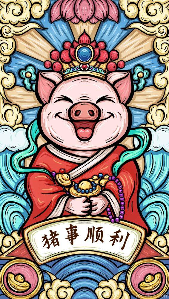 十二生肖传统文化插画配图，展现生肖文化魅力与吉祥寓意