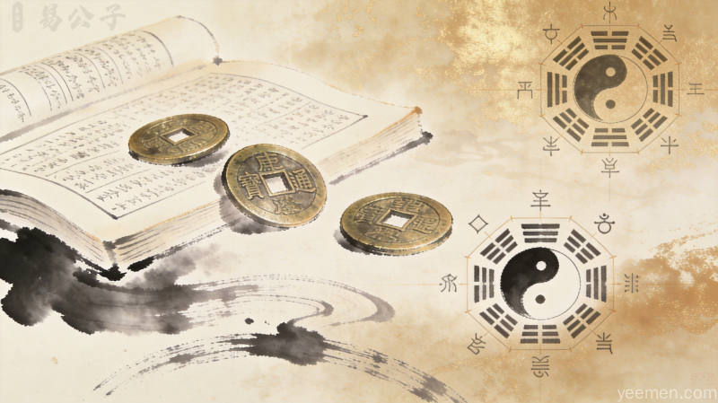 铜钱起卦的传统方法：六爻推演体系的基础框架与入门路径