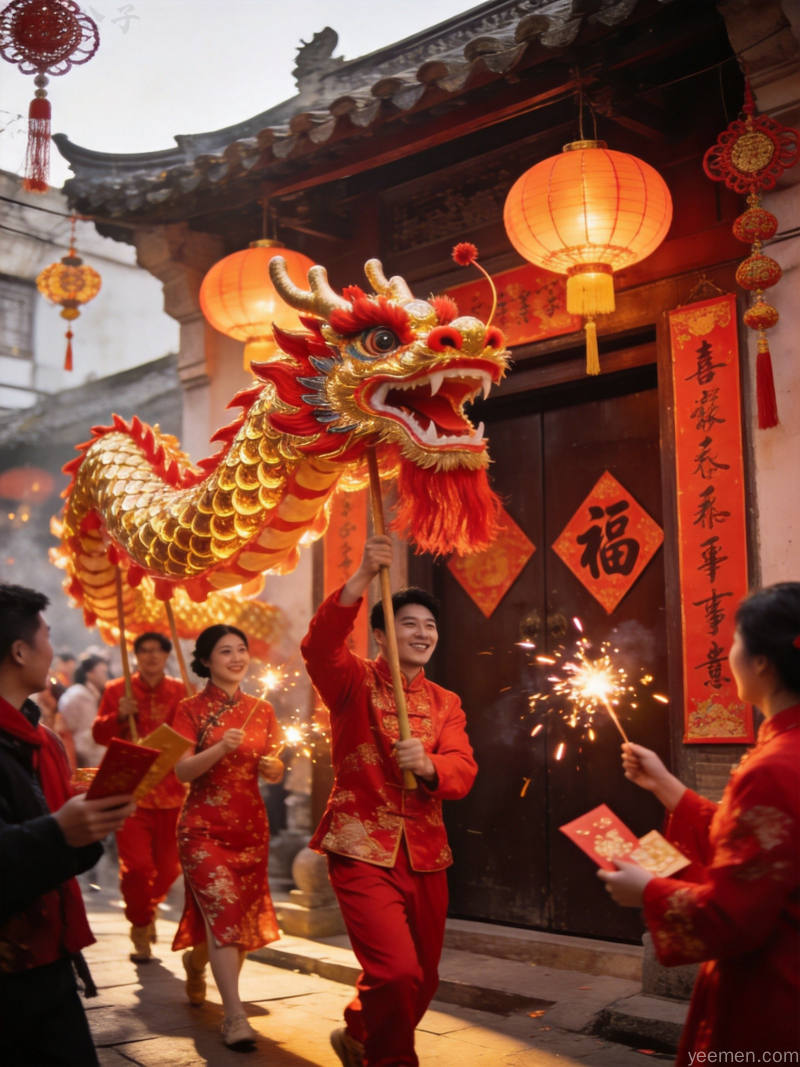 春节习俗:中华第一大节的文化密码 6 海外春节庆典场景,展现中华文化走向世界