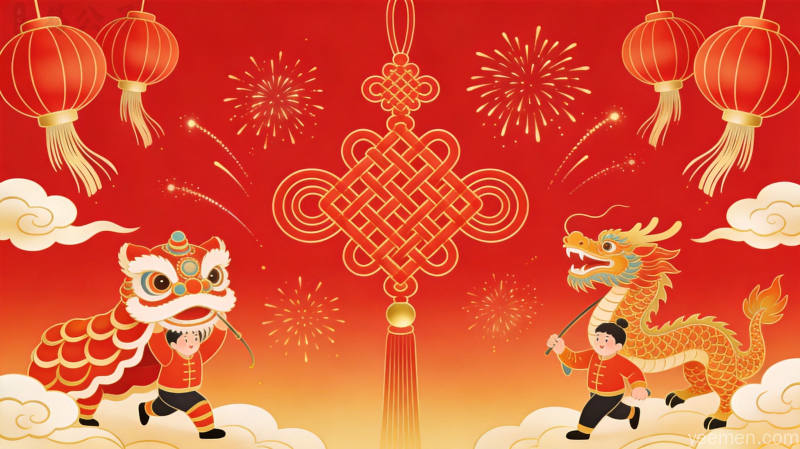 春节习俗:中华第一大节的文化密码 4 传统年夜饭场景,展现家庭团圆的温馨画面