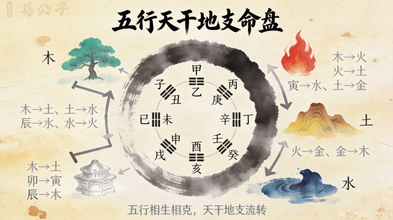 流年推断的核心逻辑：原局为体，流年为用