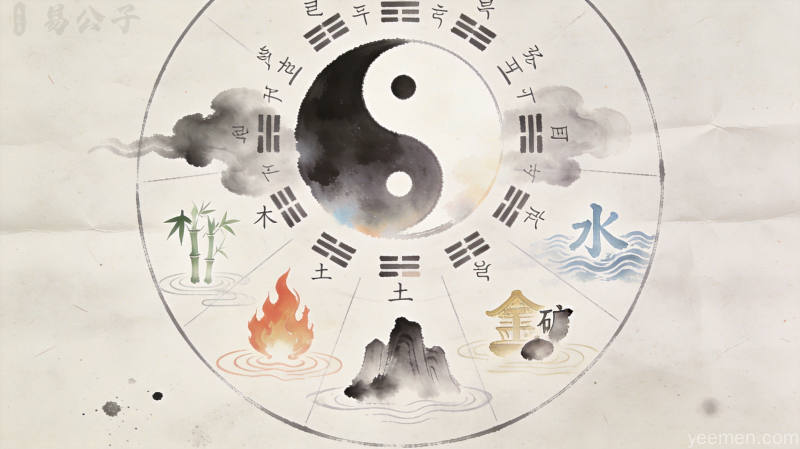 流年推断的核心逻辑:原局为体,流年为用 5 古籍命理图解,展示传统文化的深邃内涵