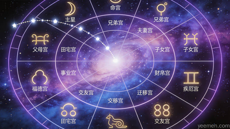 紫微斗数命盘解读——先认十四主星