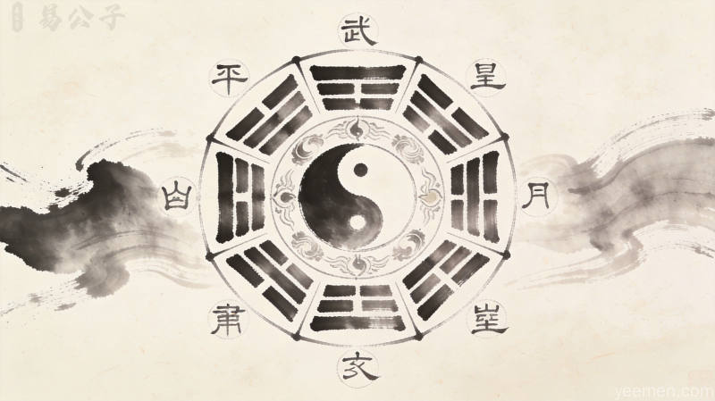 流年为势,日元为基:八字命理中的动态与静态智慧 2 五行相生相克关系图示,金木水火土循环运转的命理学基础概念