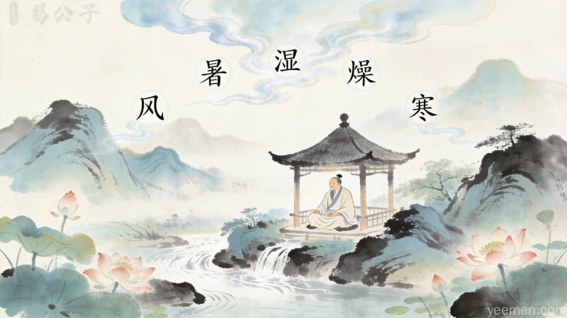 丙午年夏季五气养生图示三：易学智慧的视觉呈现