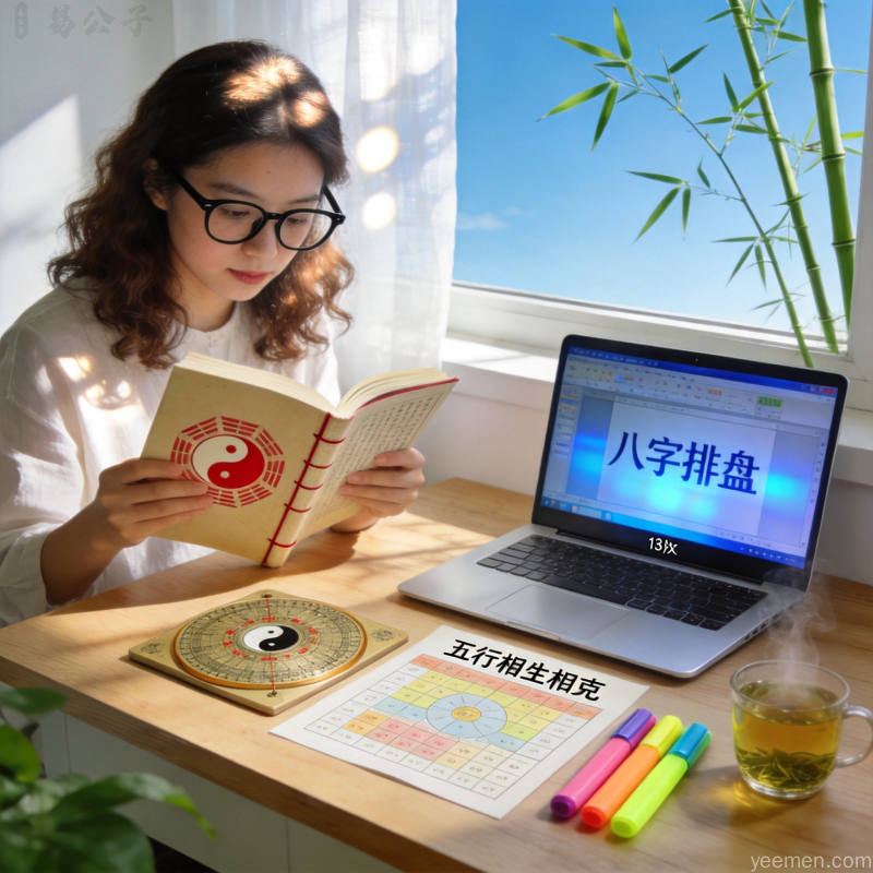 五大手平八字命理系统配图，增加文章视觉辅助效果