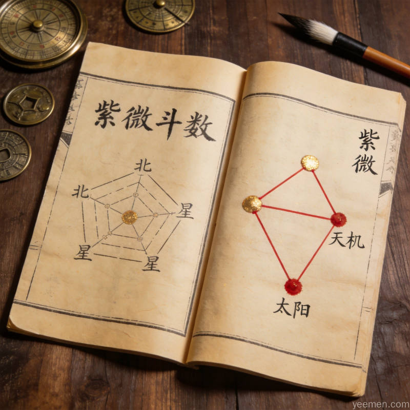 紫微斗数入门：从零看配图，增加文章视觉辅助效果