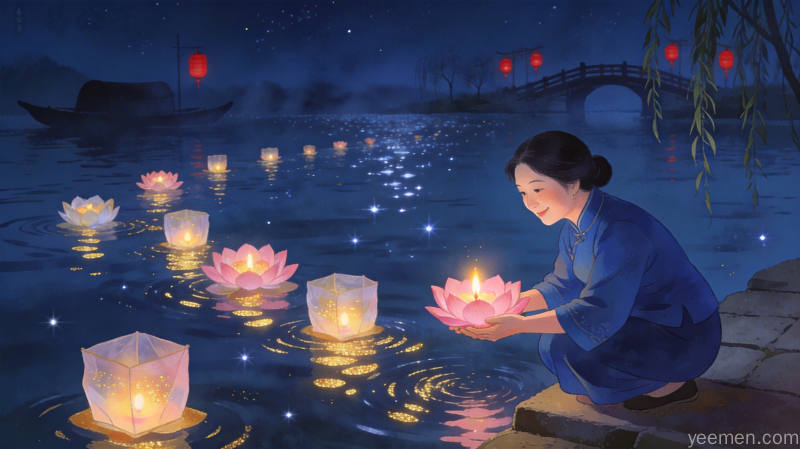 七夕鹊桥相会展现浪漫传统文化意象