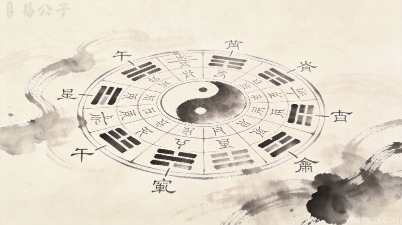 命盘流年分析图，传统命理文化解读