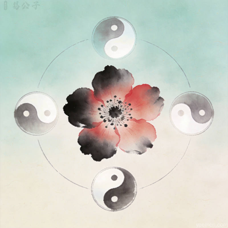 梅花易数起卦配图:梅花园景图