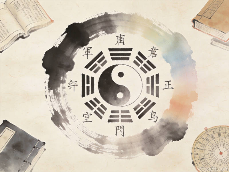 星空梦幻风格的十二星座符号环形排列星象插图