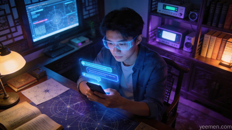 AI prompt替代命理App：小红书5600万浏览量背后的年轻人新玩法