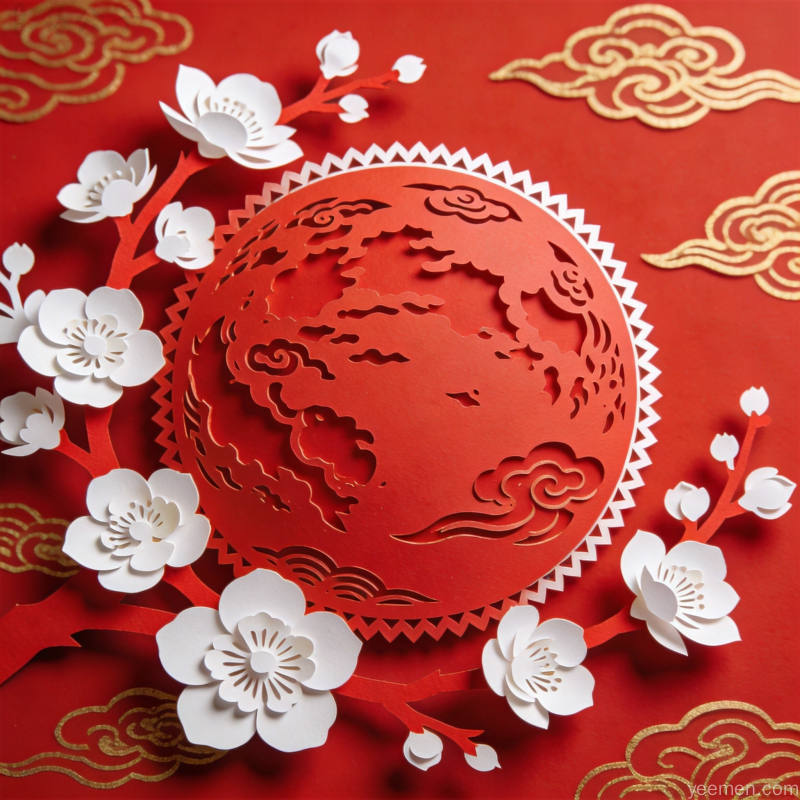 柔和月光下的星盘图案用水彩风格绘制,梦幻优雅