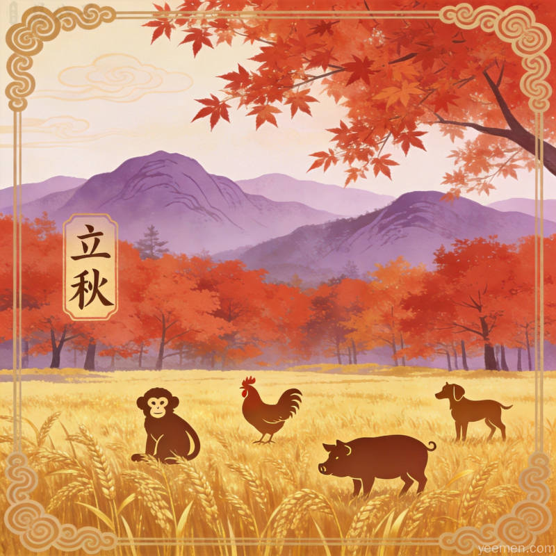 丙申月生肖运程观察:立秋后十二属相的行为节奏与调整方向