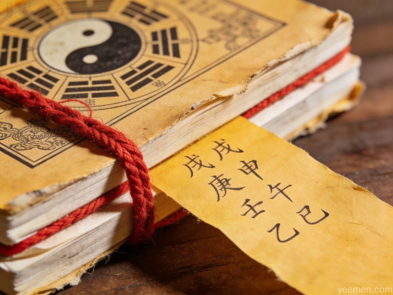 八字排盘分析示意