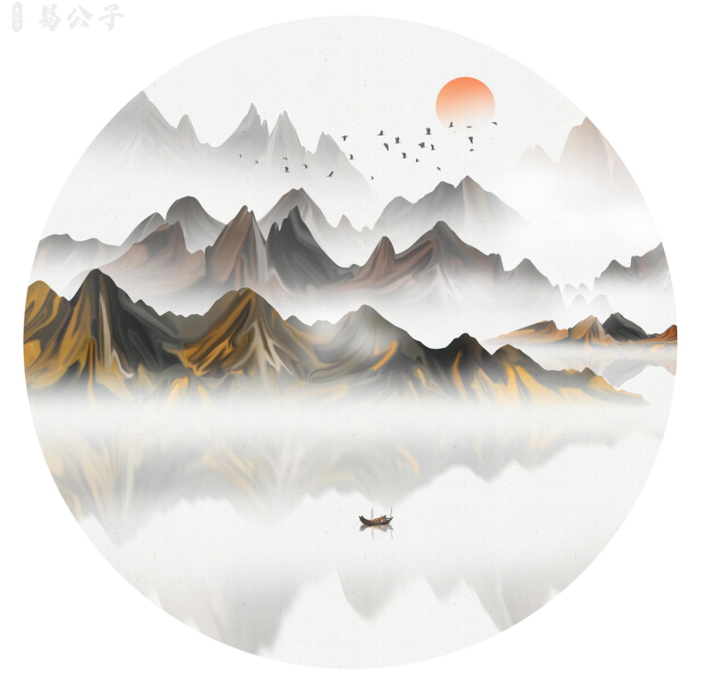 中国水墨山水画