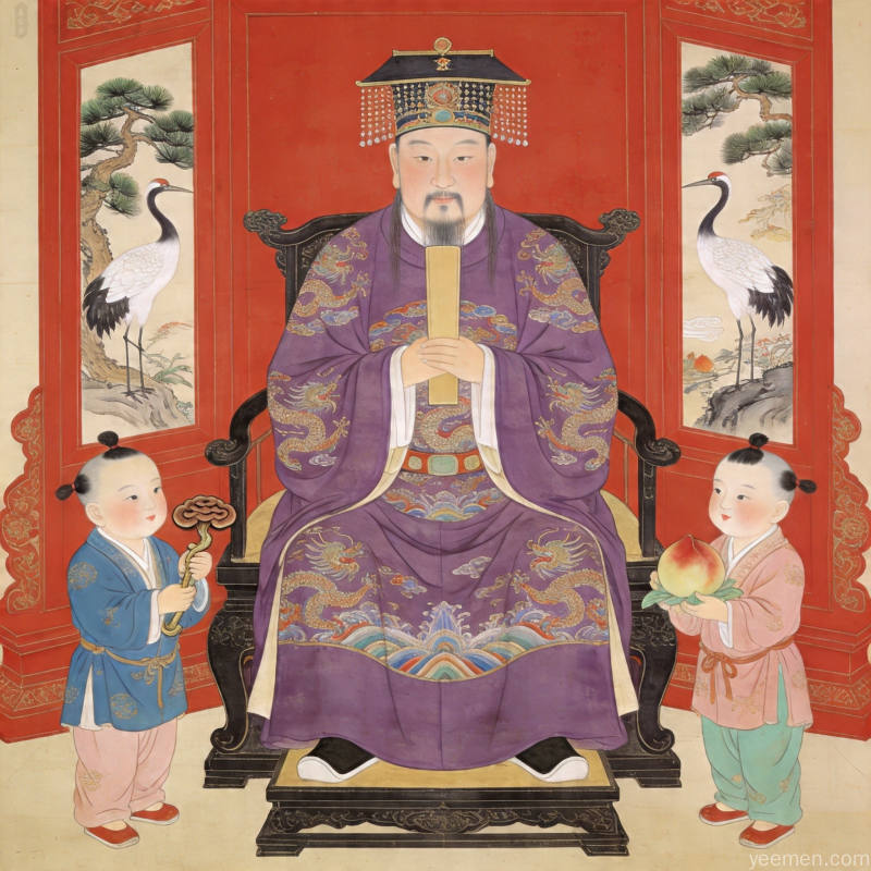 命局分析图：五行生克关系示意