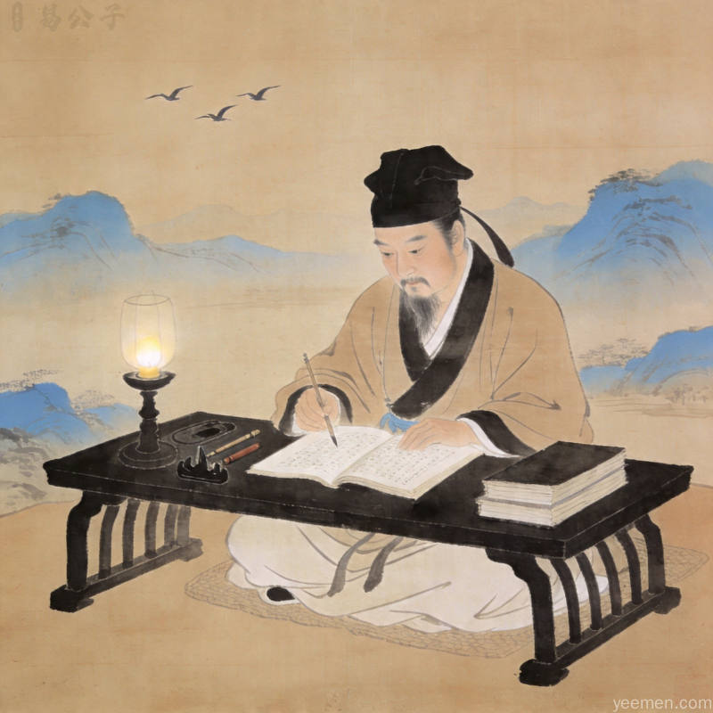 命局分析图：五行生克关系示意