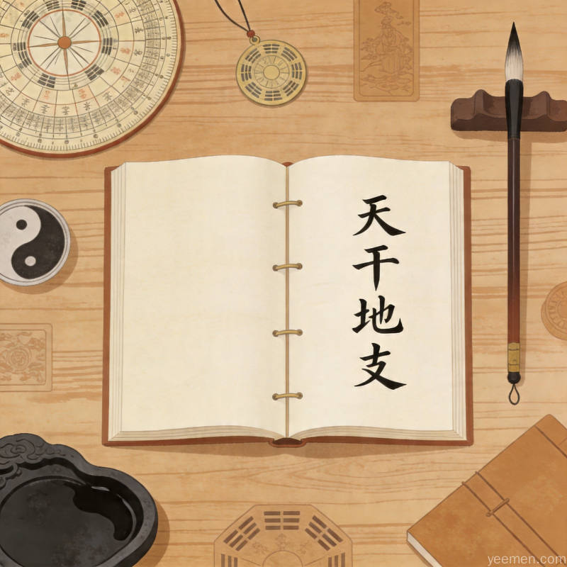 五行命理图：天干地支配置解读