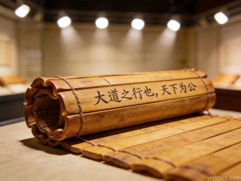 博物馆齐论语展览现场