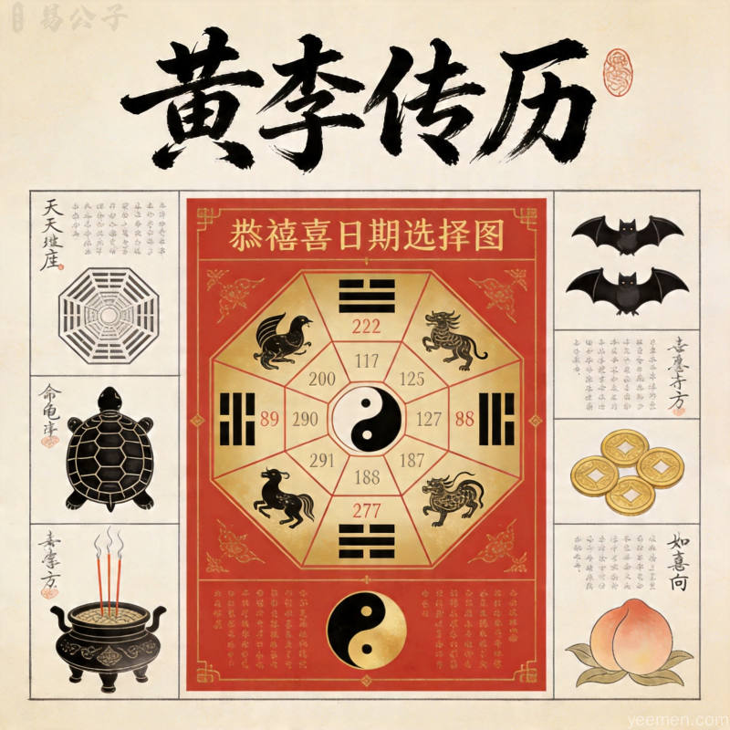 择日择时的智慧：传统黄历的应用与禁忌
