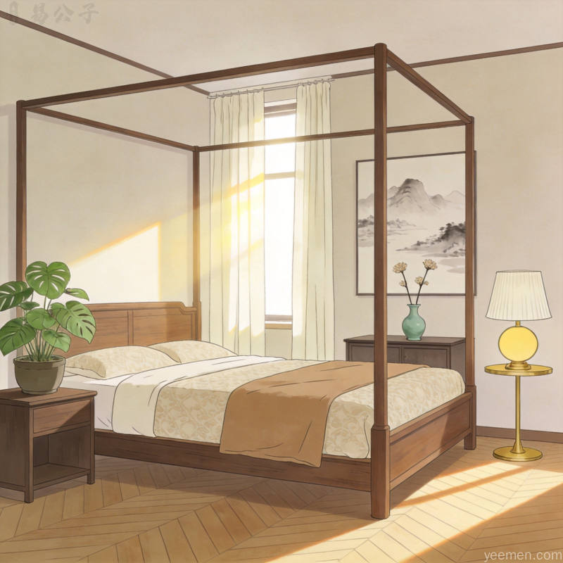 卧室风水禁忌：床头朝向影响夫妻感情