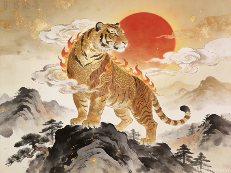 2026年5月属虎人运势解析：寅午半合火局，迎来事业财运双丰收